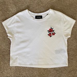 The Kooples Boxy Crop Tee